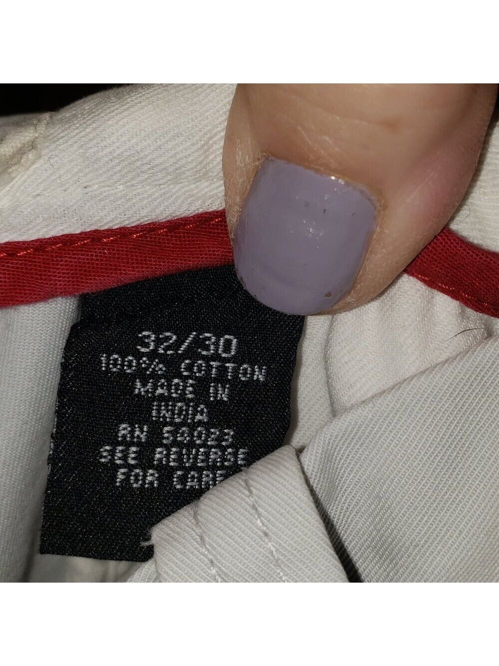 Men's GAP Light Khaki Pants - 32/30 - Picture 4 of 4